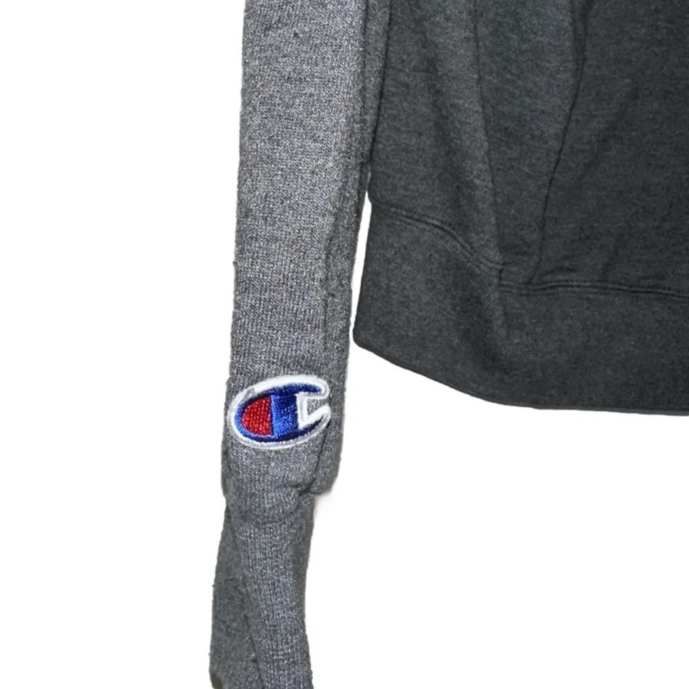 UMASS DARTMOUTH SWEATSHIRT MENS SIZE MEDIUM VINTAGE HOODIE GRAY 90S CHAM… - Picture 5 of 6